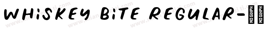 Whiskey Bite Regular字体转换